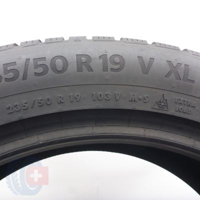 4. 235 50 19 2x CONTINENTAL 235/50 R19 103V XL WinterContact TS870P 2024 Winterreifen 7,5-7,8mm