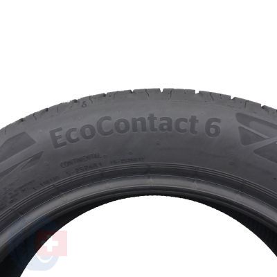 6. 185 55 15 4x CONTINENTAL 185/55 R15 86H XL EcoContact 6 Sommerreifen 6,5-6,8mm 2022/23 Wie Neu