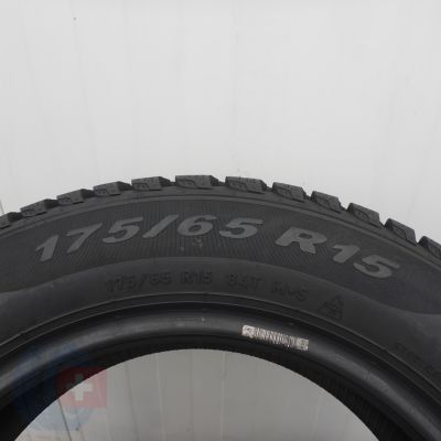 5. 175 65 15 4x PIRELLI 175/65 R15 84T WinterCinturato Winterreifen 2020 8mm