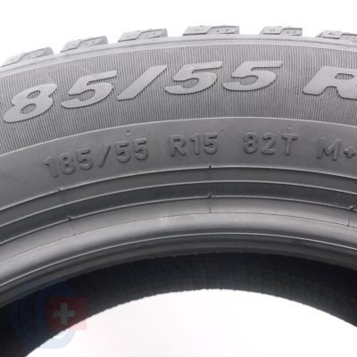 8.  185 55  15 4x PIRELLI 185/55 R15 82T Winter Cinturato Winterreifen 2021 Voll WIE NEU 