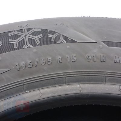 7. 195 65 15 4x ESA TECAR 195/65 R15 91H SuperGrip PRO Winterreifen 2020 8-8,5mm