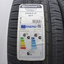 3.  215 60 19 4x CONTINENTAL 215/60 R19 93T EcoContact 6 SEAL Sommerreifen 2023 Ungebraucht  