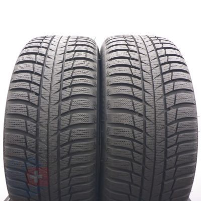225 50 R17 2x BRIDGESTONE 225/50 R17 98H XL Blizzak LM 001 Winterreifen 2016 7,8-8,2mm