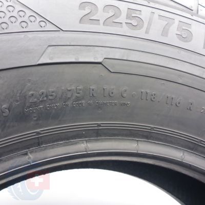 6.  225 75 16C 2x CONTINENTAL 225/75 R16C  118/116R ContiVanContact 100 Sommerreifen 2022 Ungebraucht  