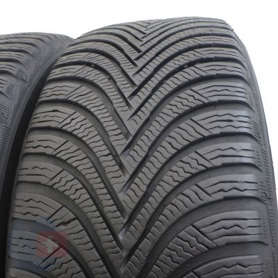 3. 2 x MICHELIN 205/55 R16 91H Alpin 5  RUN FLAT Winterreifen 2015 7mm WIE NEU 