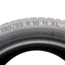 6.  195 55 16 2x CONTINENTAL 195/55 R16  91H XL WinterContact TS 870 Winterreifen 2023 VOLL WIE NEU