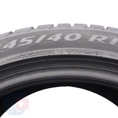 7. 245 40 18 2x PIRELLI 245/40 R18 97V XL Winter Sottozero 3 A0 Winterreifen 2020/22 6,5-6,8mm