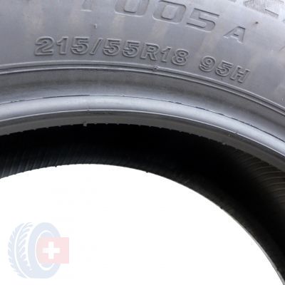 5. 2 x BRIDGESTONE 215/55 R18 95H Turanza T005A Sommerreifen DOT19 WIE NEU 6,8-7mm