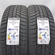 235 45 21 2x CONTINENTAL 235/45 R2 101T XL WinterContact TS 870 P Winterreifen 2022 VOLL 