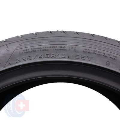 4. 225 45 18 2x GOODYEAR 225/45 R18 95Y XL Eagle F1 Asymmetric 3 RunFlat BMW Sommerreifen 2023 WIE NEU VOLL