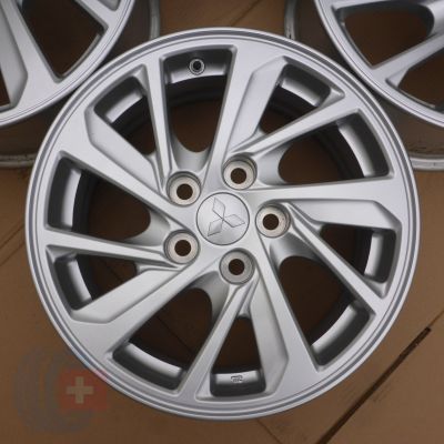 5. 4 x Alufelgen 16 MITSUBISHI 5x114,3 6,5J Et38 Original Eclipse Cross 