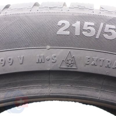 4. 2 x CONTINENTAL 215/55 R18 99V XL ContiWinterContact TS830P Winterreifen 2017 7,8mm