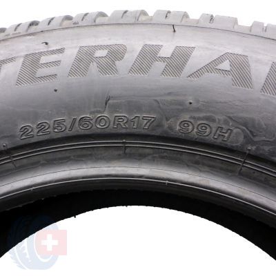6. 225 60 17 2x FIRESTONE 99H WinterHawk4 Winterreifen 2021 8.2-8.5mm WIE NEU 