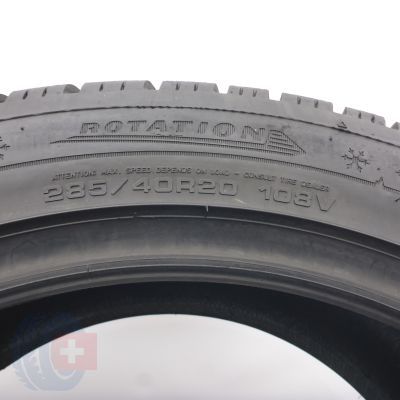 5. 285 40 20 2x DUNLOP 285/40 R20 108V XL Winter Sport 5 SUV MO Winterreifen 2019 7,2mm