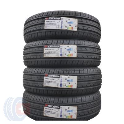 205 65 16 4x YOKOHAMA 205/65 R16 95H BluEarth-ES ES32 Sommerreifen 2022 VOLL Wie Neu