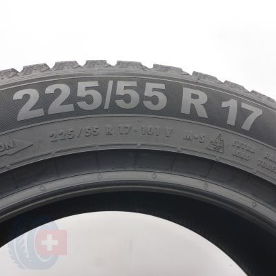 6.  225 55 17 2x SEMPERIT 225/55 R17 101V XL Speed-Grip 5 Winterreifen 2024 8,8-7,8mm WIE NEU 