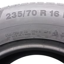 6. 235 70 16 4x CONTINENTAL 235/70 R16 106H WinterContact TS850P SUV Winterreifen VOL Wie Neu