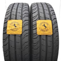 195 75 16C 2x CONTINENTAL 195/75 R16C 107/105R ContiVanContact 200 Sommerreifen 2018 VOLL WIE NEU 