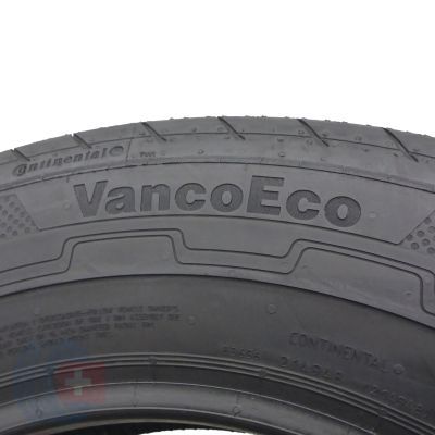 6. 195 75 16C 2x CONTINENTAL 195/75 R16C 107/105R Vanco Eco Sommerreifen 8,8mm 2014