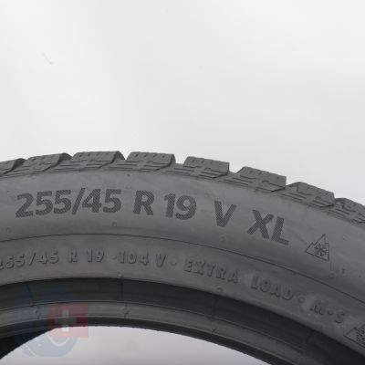 6. 255 45 19 2x CONTINENTAL 255/45 R19 104V XL WinterContact TS 860 S Winterreifen 2023 6,3mm