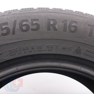 7.  215 65 16 2x CONTINENTAL 215/65 R16 98T WinterContact TS 870 P Winterreifen  2023 7,5-7mm