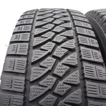 3. 225 75 16C 2x BRIDGESTONE 225/75 R16C 121/120R Blizzak W810 Winterreifen 2018 8,2-7,5mm