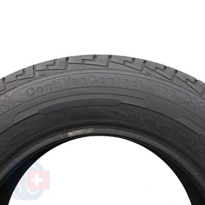 6. 195 70 15C 2x CONTINENTAL 195/70 R15C 104/102R ContiVanContact 100 Sommerreifen 2018 7,7-7,8mm