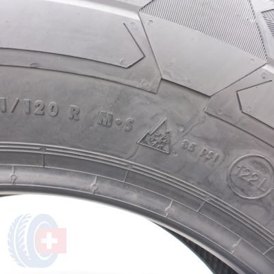 2. 225 75 16C 1x CONTINENTAL 225/75 R16C 121/120R VanContact Winter Winterreifen 2024 10mm