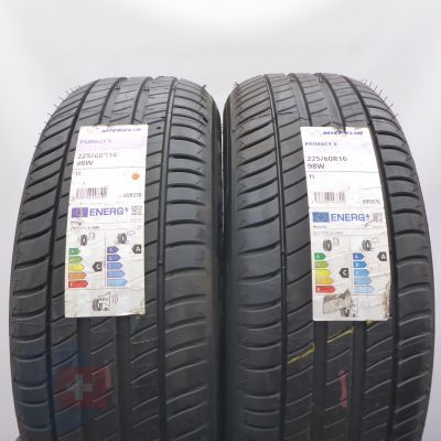 3. 225 60 16 4x MICHELIN 225/60 R16 98W Primacy 3 Sommerreifen 2021 VOLL