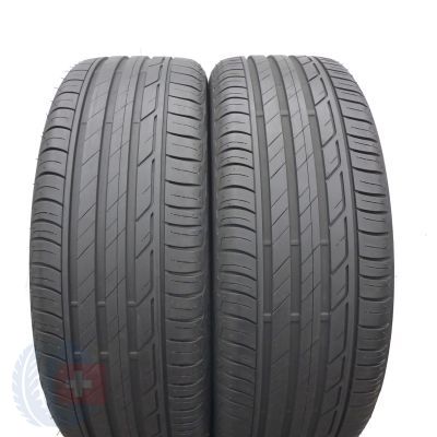 2 x BRIDGESTONE 225/55 R18 98V Turanza T001 Sommerreifen 2015 6-6,5mm