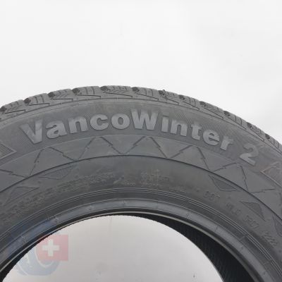 6. 195 80 14C 2x CONTINENTAL 195/80 R14C 106/104Q VancoWinter 2 Winterreifen 2022 Ungebraucht   