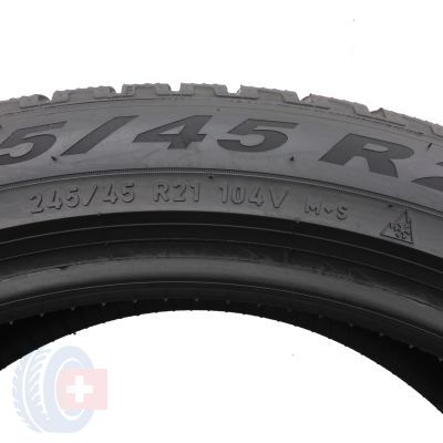 6. 2 x PIRELLI 245/45 R21 104V XL Scorpion Winter PNCS Winterreifen 2019 6,5mm