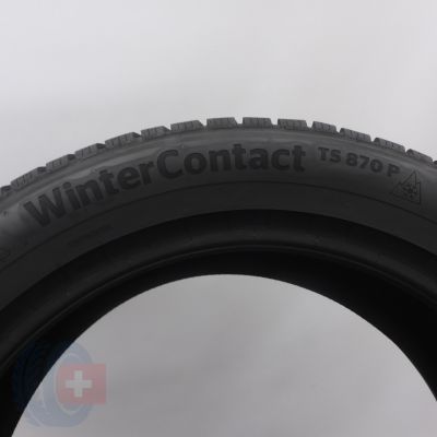 7. 235 50 19 2x CONTINENTAL 235/50 R19 99H WinterContact TS870P Winterreifen 2023 WIE NEU 