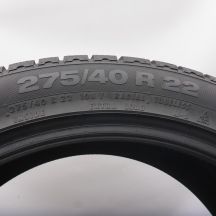 6. 275 40 22 2x CONTINENTAL 275/40 R22 108V XL CrossContact Winter Winterreifen 2024 8,5mm WIE NEU 