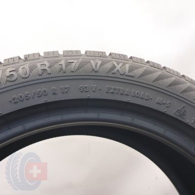 5. 205 50 17 4x GISLAVED 205/50 R17 93V XL Euro Frost 6 Winterreifen 2018/22/23 6,5-7,3mm