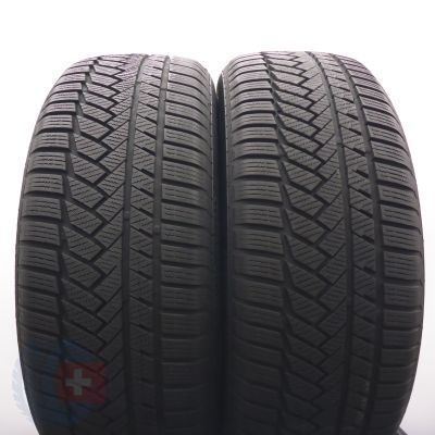 235 55 19 2x CONTINENTAL 235/55 R19 101H WinterContact TS850P SUV MOE RunFlat Winterreifen 2022 7-7,2mm
