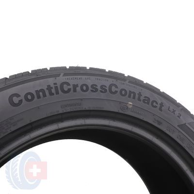 5. 2 x CONTINENTAL 225/55 R18 98V ContiCrossContact LX 2 Sommerreifen 2018 5.2-6mm