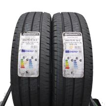 4. 205 75 16C 4x CONTINENTAL 205/75 R16C 116/114R VanContact Eco Sommerreifen 2021 WIE NEU VOLL
