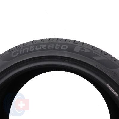 7. 225 45 17 4x PIRELLI 225/45 R17 91V Cinturato P7 Sommerreifen 2018 Wie Neu 7,5-8mm