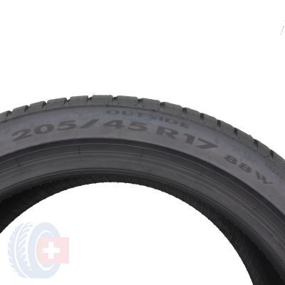 4. 205 45 17 2x PIRELLI 205/45 R17 88W XL Cinturato P7 BMW Sommerreifen 2022 WIE NEU VOLL