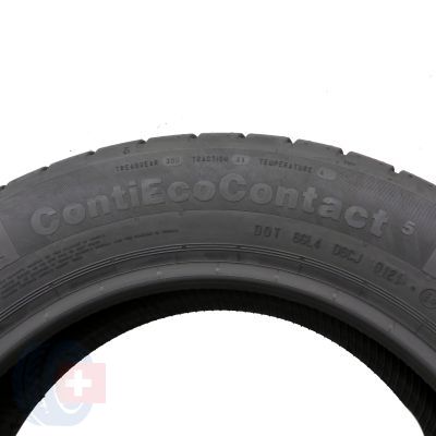 8. 195 60 16 4 x CONTINENTAL 195/60 R16 93H XL ContiEcoContact 5 Sommerreifen 2019/2021 VOLL WIE NEU 