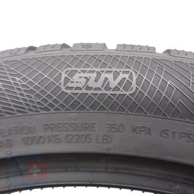 11. 265 45 21 4x CONTINENTAL 265/45 R21 108V XL WinterContact TS850P SUV Winterreifen 2021 5,8-7,2mm