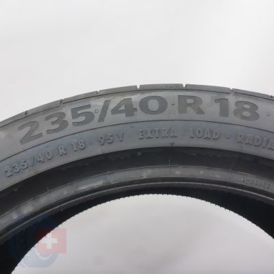 4. 235 40 18 1x CONTINENTAL 235/40 R18  95Y XL SportContact 6 RFT Sommerreifen 2022 VOLL 