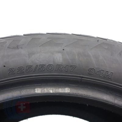 5. 225 50 17 2x BRIDGESTONE 225/50 R17 94H Blizzak LM-32 Winterreifen 2019 7-7,8mm