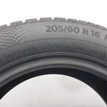 4. 205 60 16 2x CONTINENTAL 205/60 R16 96H XL WinterContact Ts860S RunFlat BMW Winterreifen 2022, 2024 7,8mm