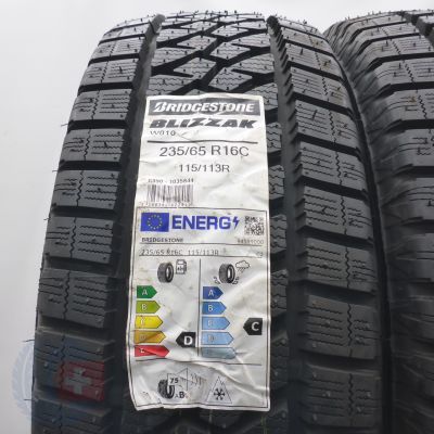 2. 235 65 16C 2x BRIDGESTONE 235/65 R16C 115/113R Blizzak W810 Winterreifen 2023 Ungebraucht  