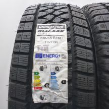 2. 235 65 16C 2x BRIDGESTONE 235/65 R16C 115/113R Blizzak W810 Winterreifen 2023 Ungebraucht  