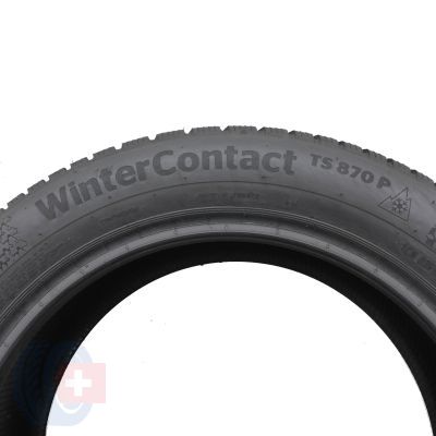 3. 215 55 17 1x CONTINENTAL 215/55 R17 98H XL WinterContact TS870P Winterreifen  2023 8,2mm WIE NEU 