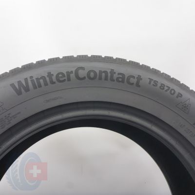 7. 215 65 17 4x CONTINENTAL 215/65 R17 99H WinterContact TS870P Winterreifen 2021 6-6,2mm