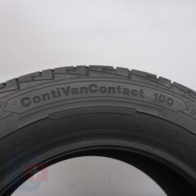 6. 215/65 16C 4x CONTINENTAL 215/65 R16C 109/107T ContiVanCiontact 100 Sommerreifen 2019 Ungebraucht   